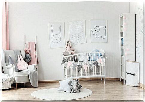 How to organize the baby's room to fit everything?