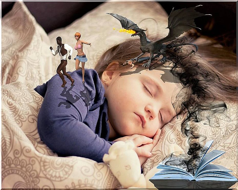 Reading feeds children's imagination and dreams